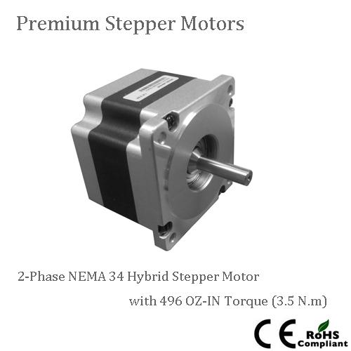 Jual 2-Phase NEMA 34 Hybrid Stepper Motor Holding Torque 3.5 N.m AC70 ...