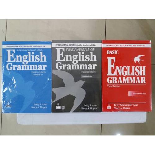 Foto Produk ENGLISH GRAMMAR paket 3 buku ( BETTY SCHRAMPFER AZAR ) dari rheny book store