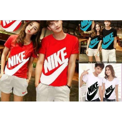 Foto Produk KAOS COUPLE NIKE JUST DO IT TSHIRT PASANGAN CEWEK COWOK KATUN KOMBAT dari ELIZABETH GROSIR