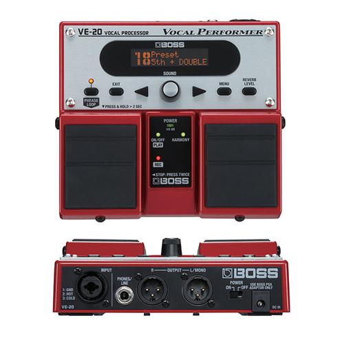 BOSS 書き直そ VE-20 VOCAL PROCESSOR アダプター込み