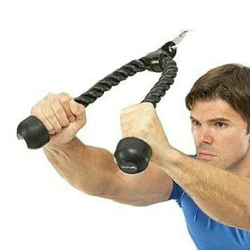Gambar Triceps muscle exercise rope tali latihan tricep fitness workout gym dari Toko JayaSukses undefined Tokopedia