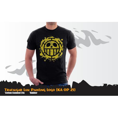 Jual Kaos Anime One Piece Trafalgar Law 