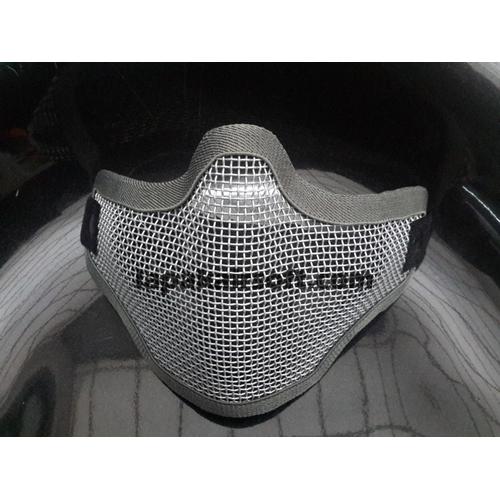 Foto Produk MASKER JARING METAL HAFL FACE dari Lapakairsoft