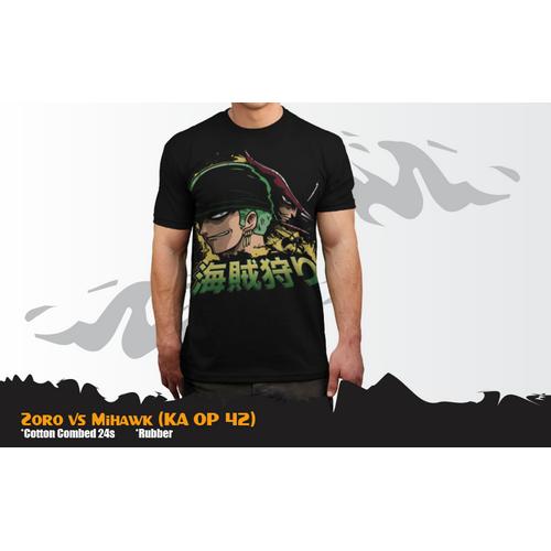 Jual Kaos Anime One Piece Zoro VS 