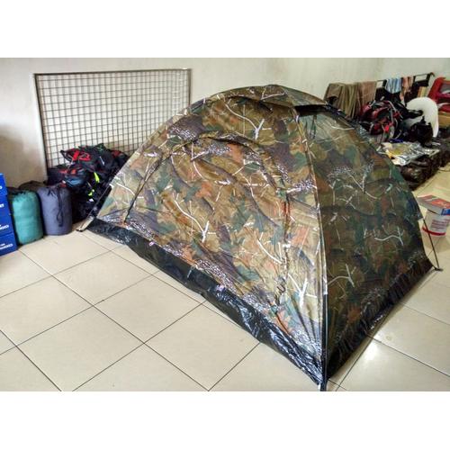 Foto Produk tenda dome ultralight kap 2-3 orang loreng berat 1,4kg dari dpeakoutdoor