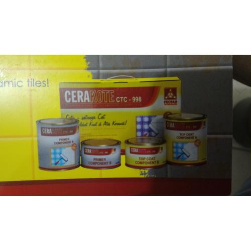 Jual Cat Keramik Cerakote CTC998 (1 Set) Hitam Jakarta Barat