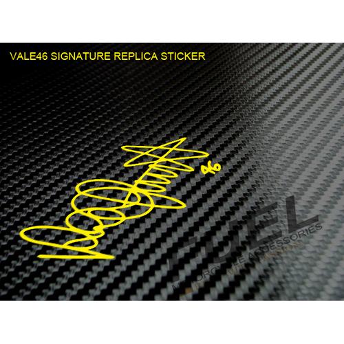 Foto Produk Sticker/Stiker Valentino Rossi Signature (tanda tangan) - Vale 46 dari Fuel