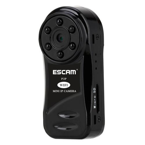 Foto Produk Escam Thumb QM10 Mini WiFi IP Camera CCTV HD 720P - Black dari JN Holic