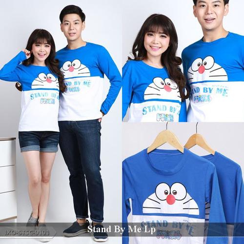 Foto Produk Jual kaos Doraemon | Kaos Pasangan | Kaos Lengan Panjang Pasangan dari koleksi baju couple