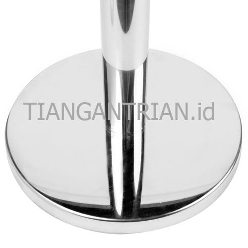 Gambar Tiang Antrian Bank Biru/Unit dari Tiang Antrian Stainless Jakarta Timur Tokopedia