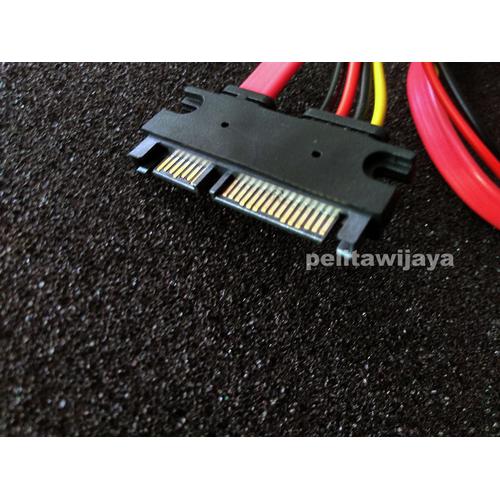 Gambar Sata Slimline 7-15pin Male Female dari PELITAWIJAYA Kota Surabaya Tokopedia