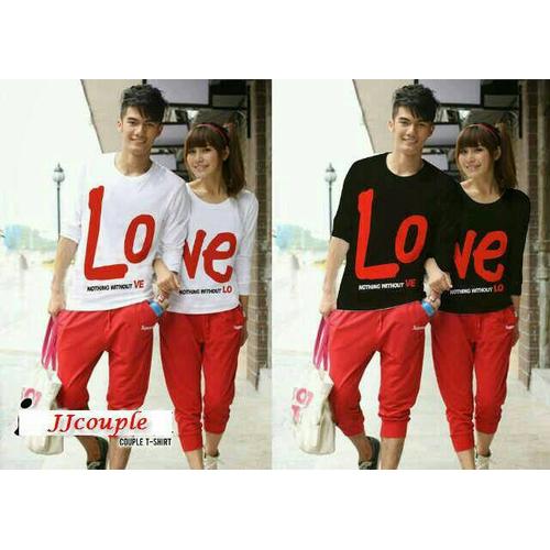Foto Produk Baju Couple Love Nothing LP dari BEST COUPLE