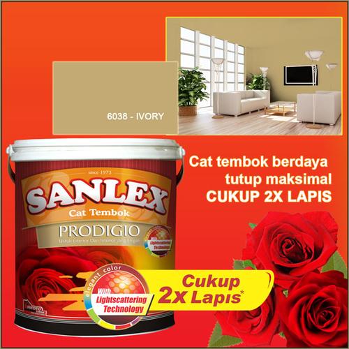 Jual Cat Tembok Sanlex Prodigio Warna 6038 Ivory Pail 25 Kg Kota Bandung Tb Priangan Sejahtera 