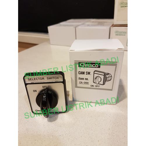 Jual Camsco Cam Switch CA-098 (ON OFF) Selector Switch - Jakarta Barat ...