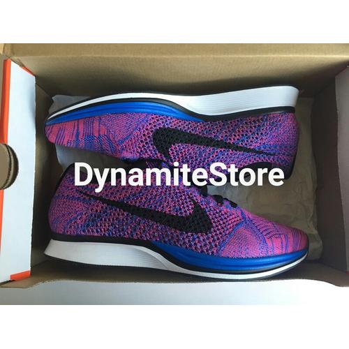 nike flyknit racer purple