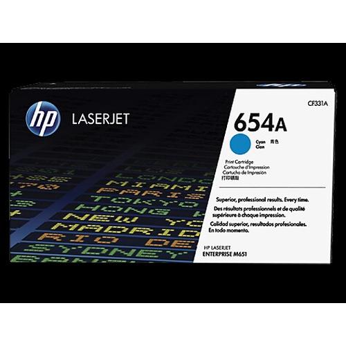 Foto Produk TONER HP 654 A CYAN LASERJET CARTRIDGE CF 331 A dari Moch_AlkaitsulStationery