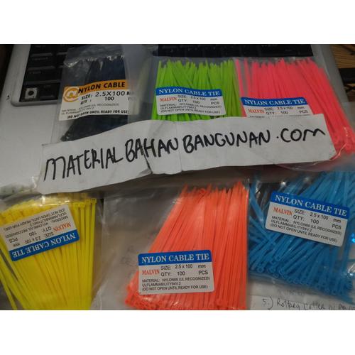 Foto Produk GROSIR kabel tis warna warni 10 cm x 2.5 mm dari Toko Citra Bangunan