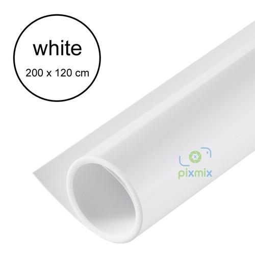 Foto Produk 2 METER - BACKGROUND / ALAS FOTO PRODUK - BAHAN PVC WATERPROOF - WHITE dari pixmix