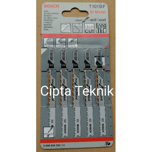 Foto Produk Mata jigsaw bosch T101BF Clean for Hard Wood dari Cipta Teknik