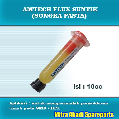 Foto Produk Amtech Fluks Suntik Siongka Solder / Songka Pasta 10cc / 10 cc dari Mitra Abadi Spareparts