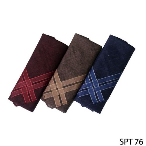 Foto Produk Sapu Tangan Laki-Laki Katun Isi 3Pcs Katun Multi Color SPT 76 dari Gudang Fashion