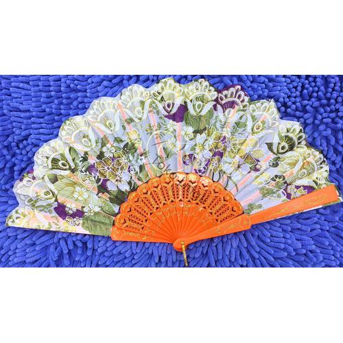 Foto Produk Kipas tangan Satin motif batik dari tokolingli