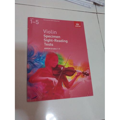 Foto Produk Buku violin Sight reading test gr.1-5 dari Kreisler Shop