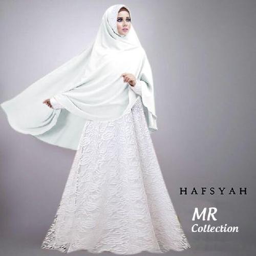 Foto Produk BAJU BUSANA MUSLIM GAMIS HAFSYAH SYARI BW MAXI BRUKAT BERGO NO . dari TOKO SULY