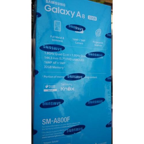 Foto Produk NEW BNIB SAMSUNG GALAXY A8 DUOS 32GB GARANSI RESMI SEIN dari riqhafadilla