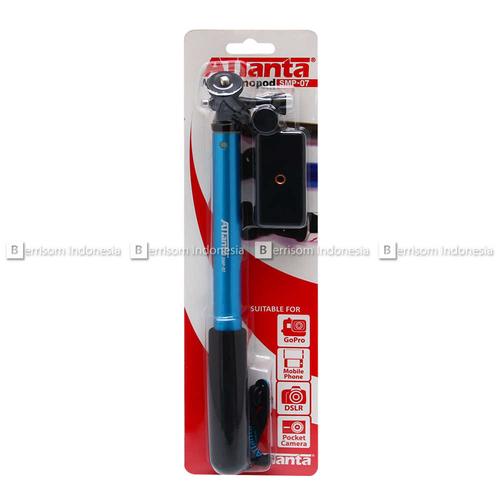 Foto Produk Tongsis Attanta SMP-07 - Biru (GoPro,SJCAM,XiaomiYi,DSLR,Smartphone) dari Berrisom Indonesia