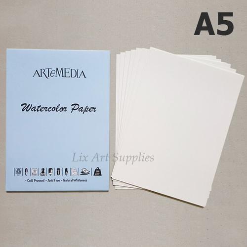 Foto Produk ARTeMEDIA Watercolor Paper A5 (12 lembar) dari Lix Art Supplies