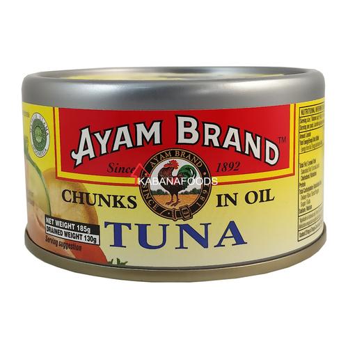 Jual Tuna Minyak Kalengan Ayam Brand 