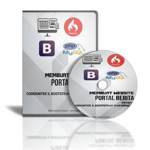 Gambar DVD Tutorial Membuat Webiste Berita Dengan Codeigniter & Bootstrap dari tutorial pemograman undefined Tokopedia