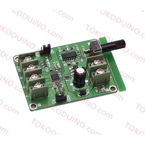 Foto Produk ADJUSTABLE PWM BRUSHLESS MOTOR 3 WIRE 4 WIRE DRIVER CONTROLLER MODULE dari Tokoduino