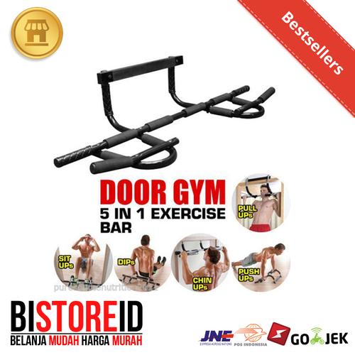 Jual Iron Gym Extreme / Chin Up Bar / Pull up Bar / Multigrip Door Gym