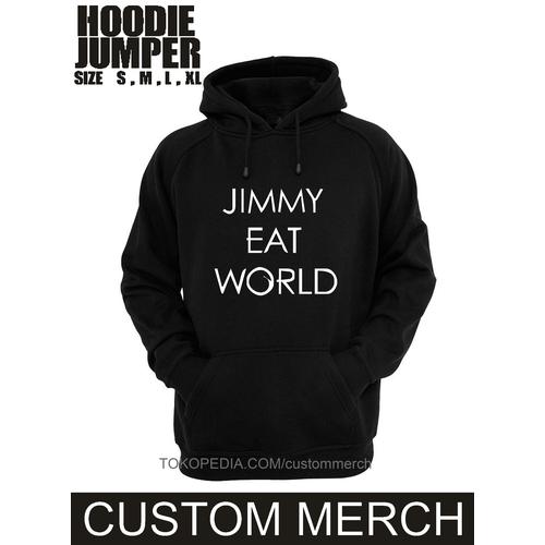 SWEATER HOODIE JUMPER JIMMY EAT WORLD 