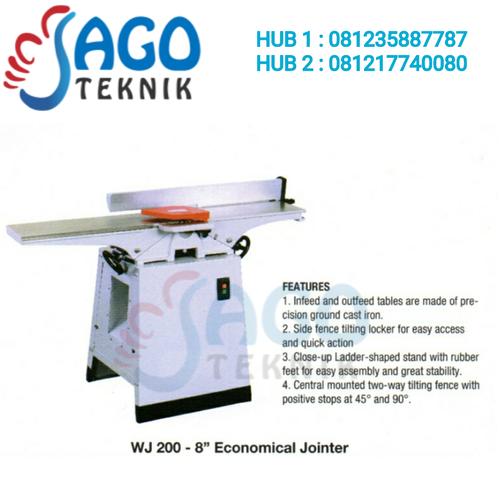 Jual Wood Jointer WJ200 Oscar / Economical Jointer 8 inch Oscar Kota
