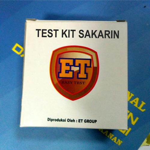 Gambar Test Kit Pemanis Buatan Sakarin (Saccharin) dari easytest Kab. Brebes Tokopedia