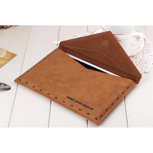 Foto Produk S7 edge envelope Vintage Retro flip cover pouch Leather samsung galaxy dari acosonic