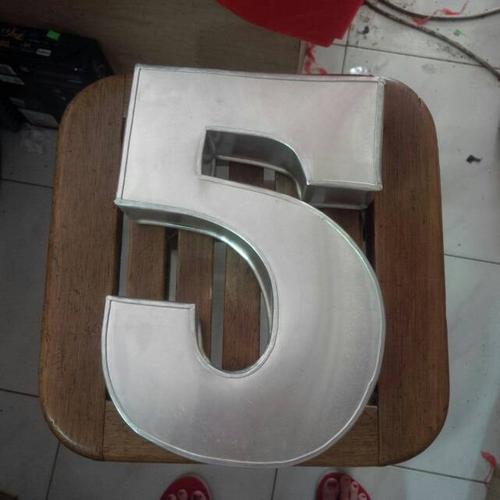 Foto Produk loyang/cetakan/bentuk/5/nomor/nomer/angka/number/five/lima/kue/tumpeng dari Tbk Cilik