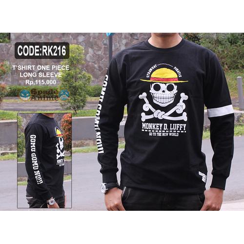 Jual kaos one piece long sleeve 