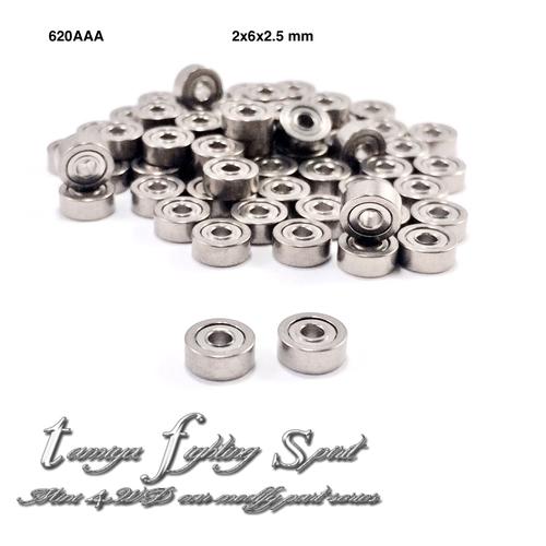 Foto Produk Rep Tamiya Bearing 2x6x2.5mm / Bearing Roda 620 AAA 4pcs/pack (BE26) dari tamiya fighting spirit