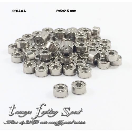 Foto Produk Rep Tamiya Bearing 2x5x2.5mm / Bearing Roller 520 AAA 4pcs/pack (BE23) dari tamiya fighting spirit
