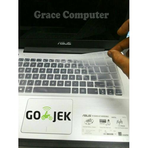 Gambar Keyboard Protector for Asus X450 X455 A455 X453 A456 dari Grace Computer_NEW undefined Tokopedia