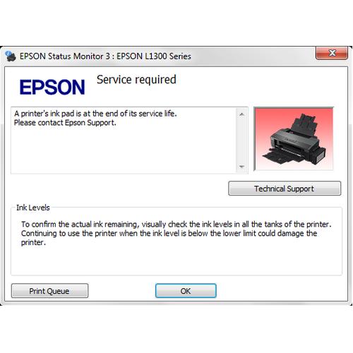 Resetter Epson L120 unlimited reset 
