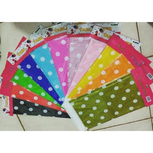 Foto Produk Taplak Meja / Table Cover Motif Polkadot dari Reaw Store