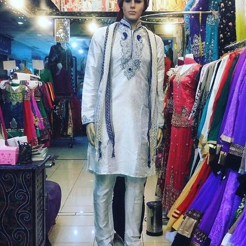 Foto Produk Baju India Cowok Kurta Laki Pria Import Sherwani 075 dari Olshops.Org