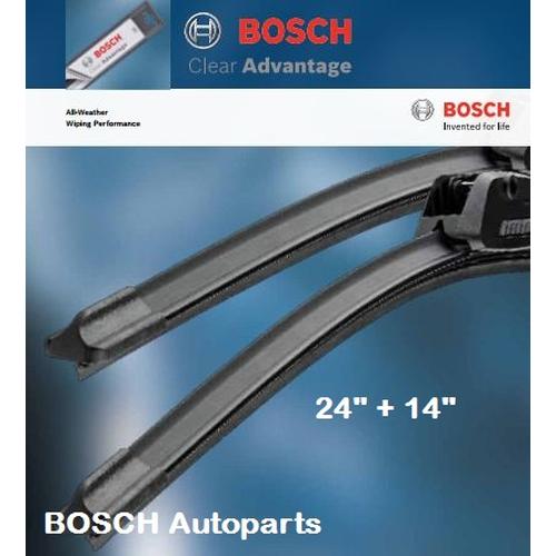 Foto Produk Wiper Toyota Yaris - BOSCH Clear Advantage 24/14 dari BOSCH Autoparts