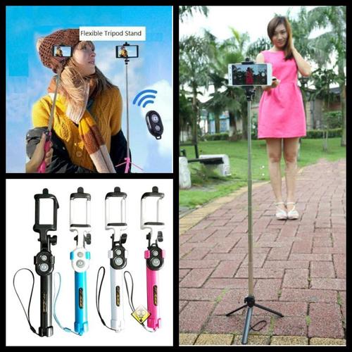 Foto Produk Tongsis 3 In 1 Monopod | Bluetooth Shutter And Build In Tripod WXY dari Vision Multicom
