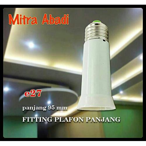 Gambar Fitting E27 Sambung Panjang for Downlight dari Mitra Abadi LED undefined Tokopedia